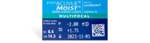 Load image into Gallery viewer, 1-Day Acuvue Moist Multifocal Contact Lenses - 30 Pack prescription
