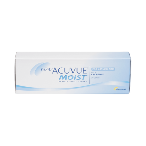 1-Day Acuvue Moist for Astigmatism - 30 Pack Contact Lenses