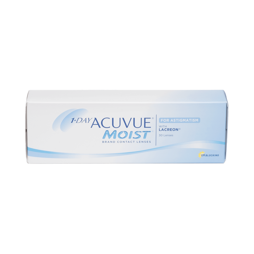 1-Day Acuvue Moist for Astigmatism - 30 Pack Contact Lenses