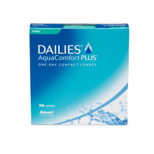 Load image into Gallery viewer, DAILIES AquaComfort Plus Toric - 90 pack
