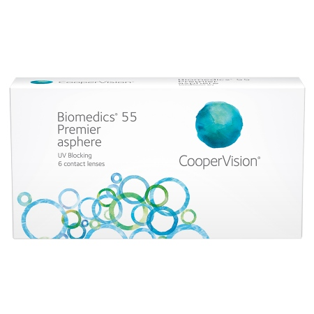 Biomedics 55 Premier - 6 Pack Contact Lenses